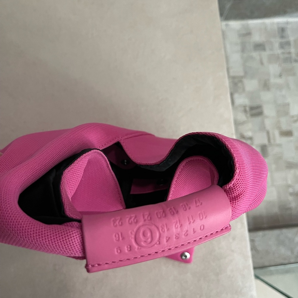 MM6 Maison Martin Margiela Pink Tote Bag - Picture 2 of 3